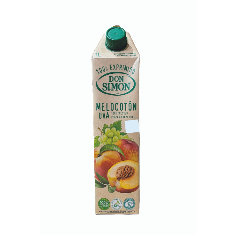 Jugo de Melocotón y Uva Don Simón - La Casa del Jamón